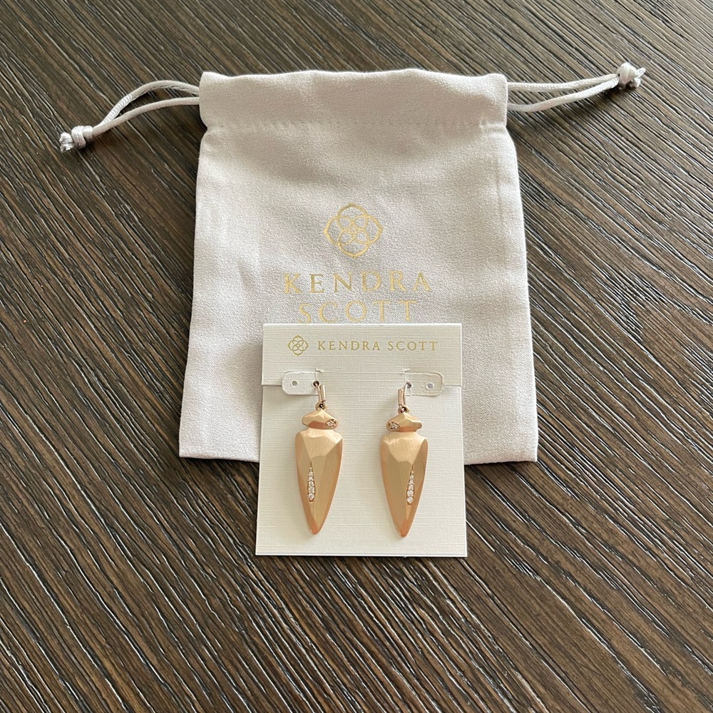 Kendra Scott Geometric Drop Earrings
